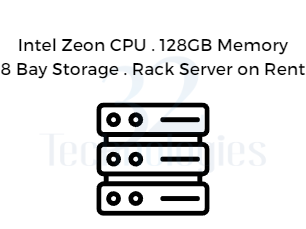 Xeon CPU . 128GB Memory . 8 Bay Storage . Rack Server